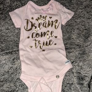 baby girl onsie
